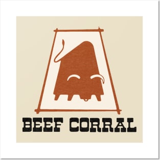 The Beef Corral Restaurant Posters and Art